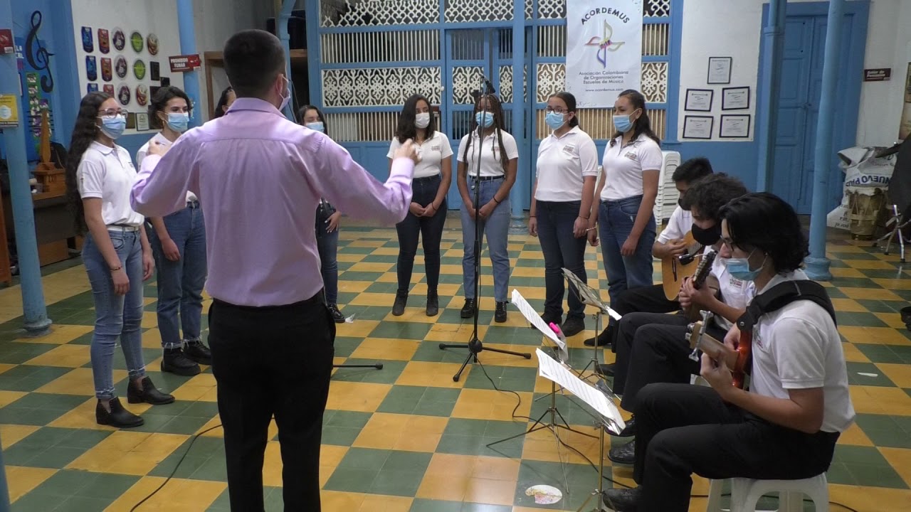 ¡Hay que Sacar el Diablo! - Bambuco - "Ensamble las Orquídeas" de Jardín