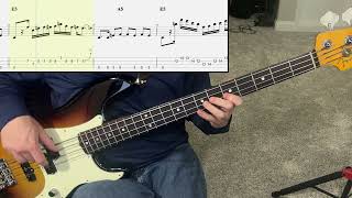 Midnight Train To Memphis - Chris Stapleton | Bass Guitar Cover (Play Along Tabs)