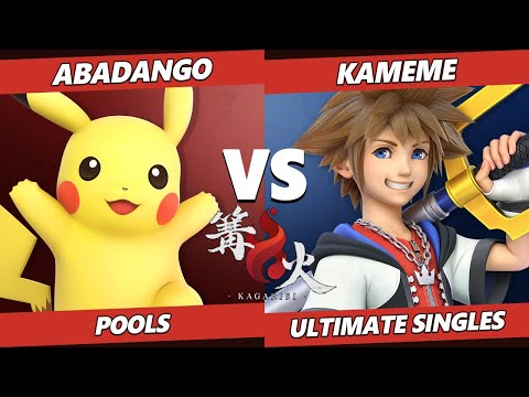 Kagaribi 7 - Abadango (Pikachu) Vs. Kameme (Sora) SSBU Ultimate Tournament