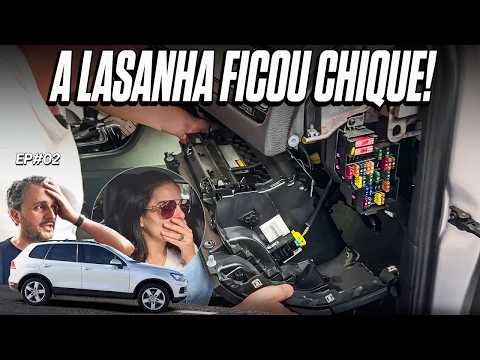 Fiz um upgrade surpresa para minha esposa no Touareg!