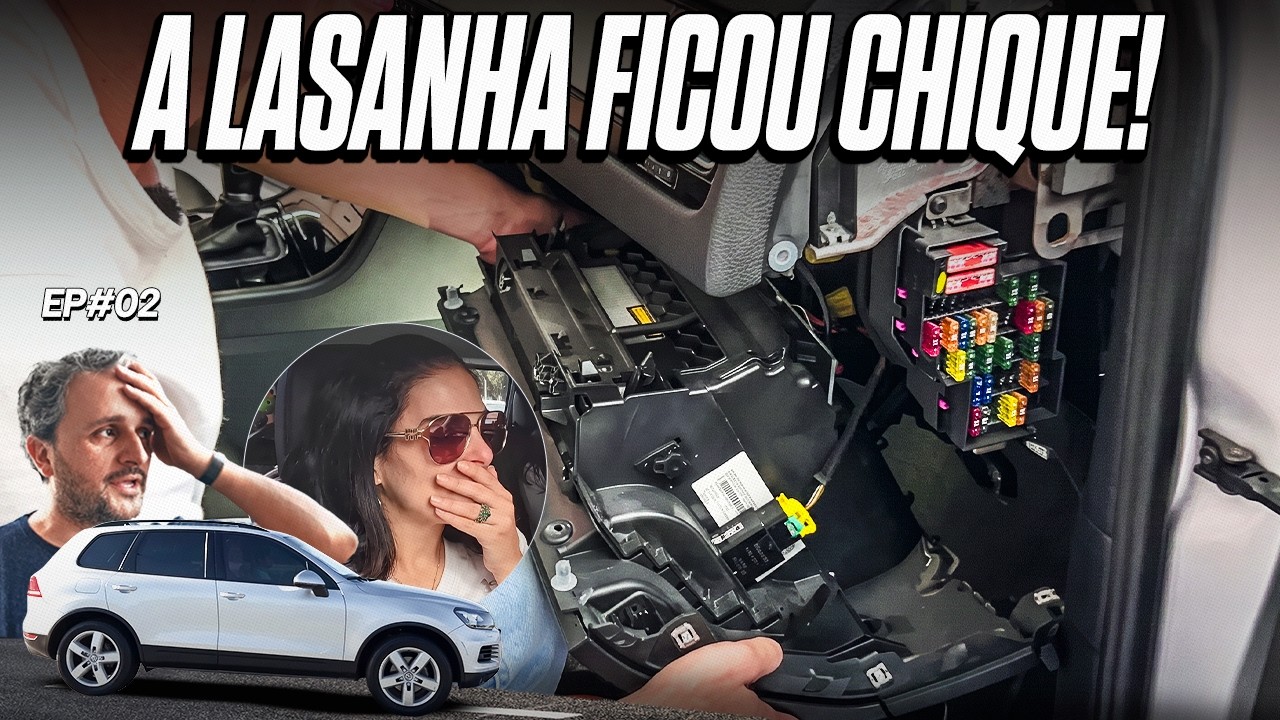 Fiz um upgrade surpresa para minha esposa no Touareg!