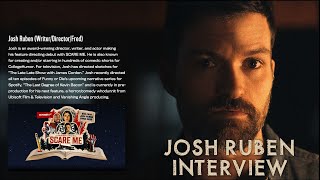 Josh Ruben Interview | Writer Director and Actor | SCARE ME (2020) video