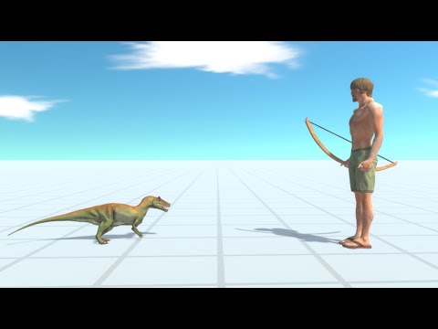 TINY ALLOSAURUS vs UNITS - Animal Revolt Battle Simulator