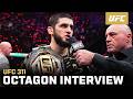Islam Makhachev Octagon Interview UFC 311