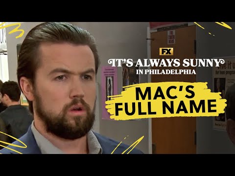Mac's Full Name Reveal - Scene | It's Always Sunny in Philadelphia | FX