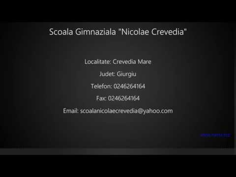 Scoala Gimnaziala "Nicolae Crevedia" Crevedia Mare