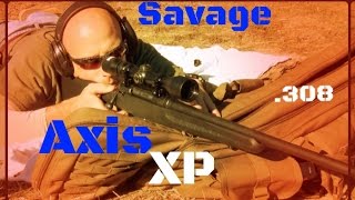 Savage Axis XP 308 Budget Rifle Test And Review (HD)