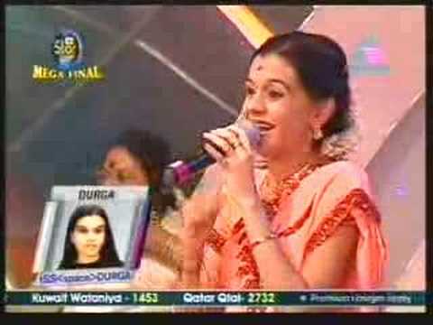 Idea Star Singer Mega final Durga singing 