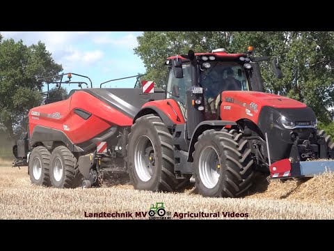 Case IH - Fendt - Claas - Arcusin / Stroh Pressen - Baling Straw  2022