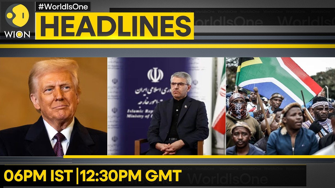Iran, Qatar To Hold Talks On Frozen Assets | Anti-Immigrant March In South Africa | WION Headlines