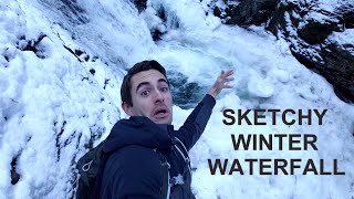 BX Creek & Falls Trail, winter hikes in Vernon | BC | Canada