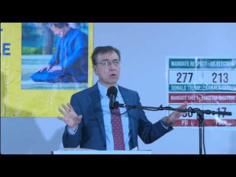 FREE IMRAN KHAN, RESTORE DEMOCRACY, RESTORE CONSTITUTION