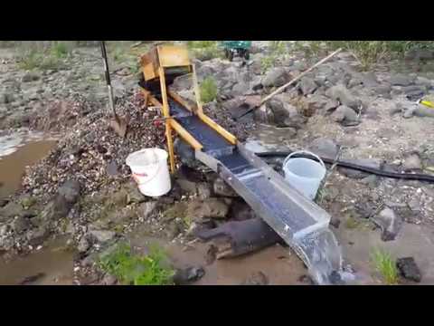 Goldwaschen am Rhein Teil 4: Mit neuer Pumpe!