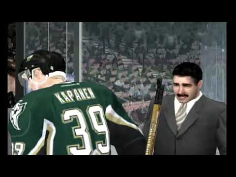 NHL 06 Season mode - Phoenix Coyotes vs Dallas Stars