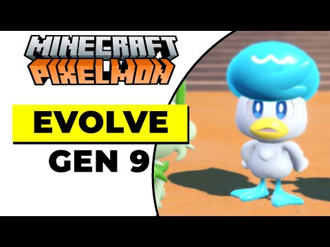 HOW TO EVOLVE THE NEW GEN 9 STARTERS IN PIXELMON (2025)