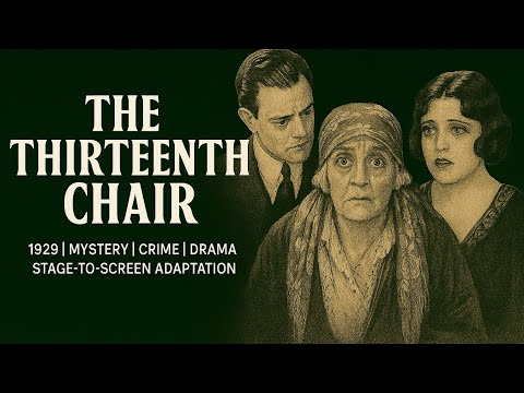The Thirteenth Chair | 1929 | Mystery | Crime | Drama | Stage-to-Screen Adaptation