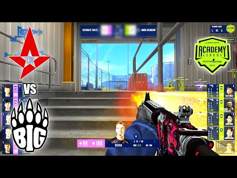 BIG Academy vs Astralis Talent - WePlay Academy League Season 1 | CSGO HIGHLIGHTS