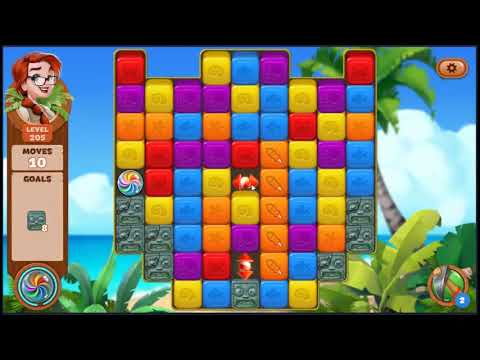 Lost Island Blast Adventure Level 205 - NO BOOSTERS 🏝️ | SKILLGAMING ✔️