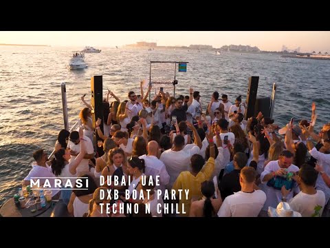 MARASI at DxB Boat Party - Techno n Chill - Dubai - Afro House DJ Set #afrohouse #djset #housemusic