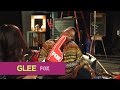 GLEE FOX Lounge Alex Does His Best Miley For Naya