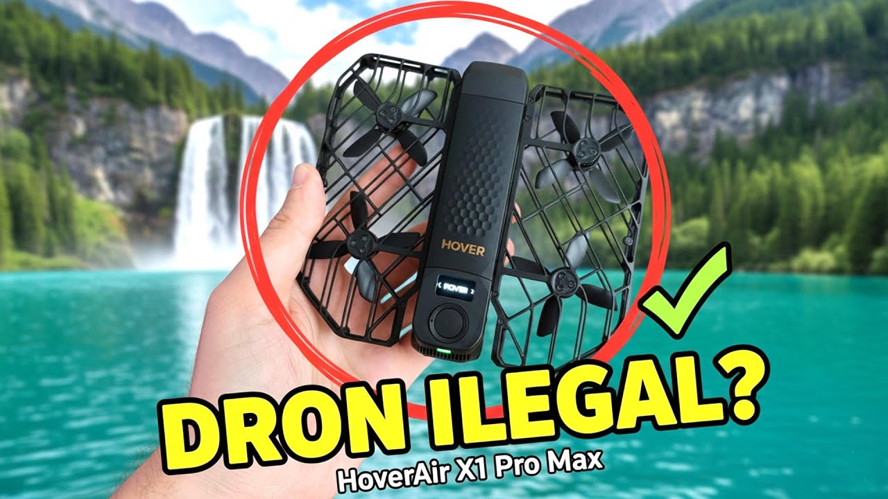 Probé el DRON CHINO (i)LEGAL más VIRAL y te CUENTO la VERDAD | HoverAir X1 Pro Max