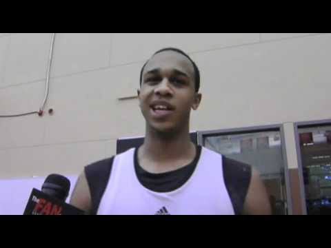 2012 NBA draft: John Henson talks about his predraft workout for the Trail Blazers