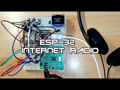 Arduino Internet Radio mit ESP-32 Node