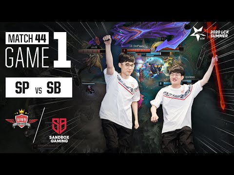SP vs SB | Match44 Game1 H/L | 2020 LCK Summer