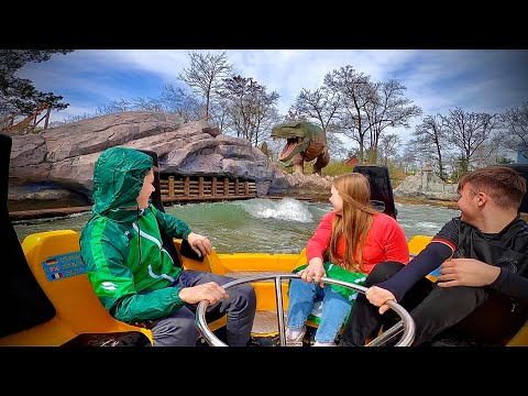 Dino Splash - Onride (POV) | Holiday Park