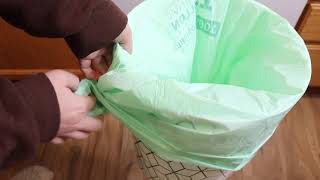 100% Compostable Trash Bags That Don't Fall Apart