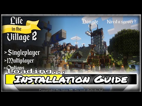How To Download & Install Life in the village 2 for Minecraft