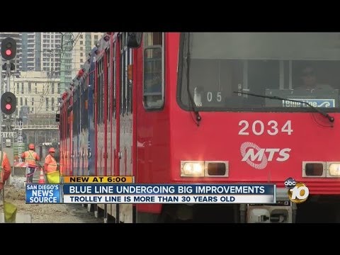 Major improvements planned for trolley's Blue Line