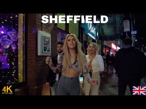 SHEFFIELD CITY NIGHTLIFE  WALKING TOUR