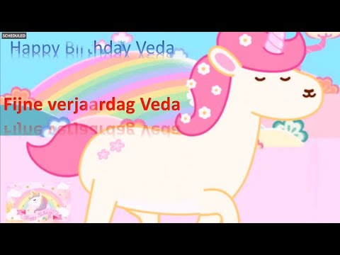 Happy Birthday Veda