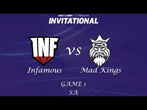 Infamous vs Mad Kings game 1, SL i League Invitational SA
