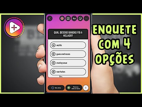 Como Fazer Enquete no instagram com Mais de Duas Opções