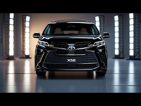 2026 Toyota Sienna XSE Black | Sporty Hybrid Minivan That Changes Everything