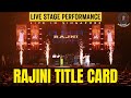 Superstar Rajinikanth MASS Intro Title Card Live Music By Deva Goosebumps Guaranteed