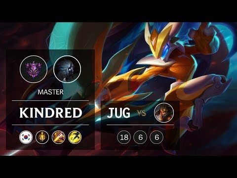 Kindred Jungle vs Jarvan IV - KR Master Patch 9.6