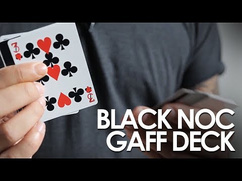 Magic Review - Black NOC gaff from The Blue Crown [[ Gaff Deck ]]