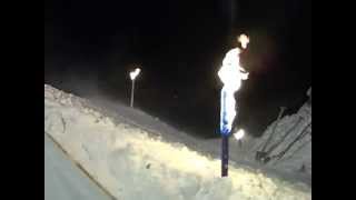 preview picture of video 'Invigningen av Snowboard parken i Gesunda'