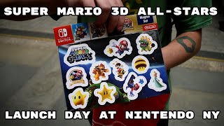 Super Mario 3D All-Stars Launch Day at Nintendo NY [Super Mario Bros. 35th Anniversary]