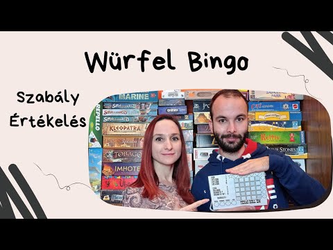 Würfel Bingo│Knister társasjáték játékbemutató és szabályismertető - Társasozz Okosan!