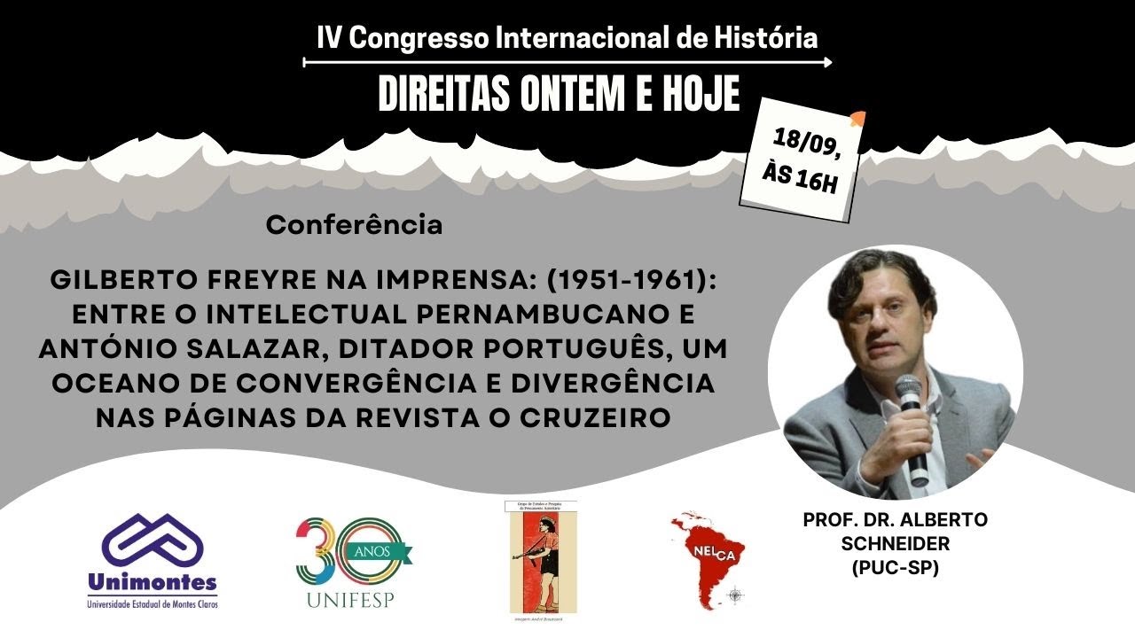 Conferência com o Prof. Dr. Alberto Schneider (PUC-SP)
