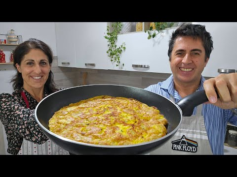 Pan-fried potato omelette - Recipe