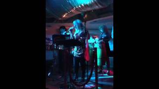 Giselle Martin sings with Harry Anton's Band at Paladium Night Club