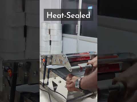 Meal tray sealing film roll