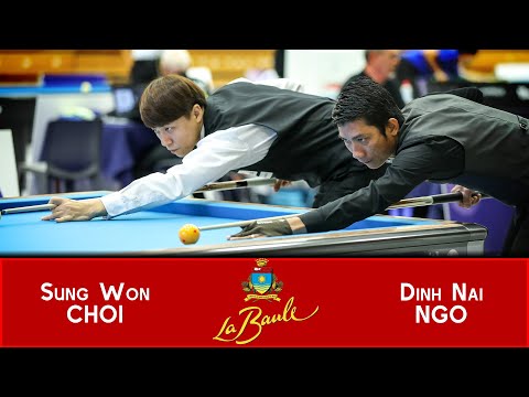 3-Cushion World Cup La Baule 2018 Choi Sung-Won vs Dinh Nai Ngo