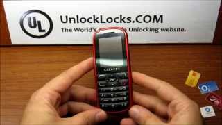 How To Unlock ALCATEL OT-303 from any mobile network operator. - UNLOCKLOCKS.com