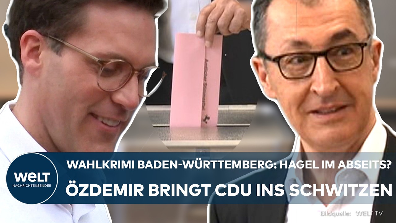 STUTTGART: Stimmungswahl in Baden-Württemberg! Cem Özdemir fordert Hagel und die ganze CDU heraus